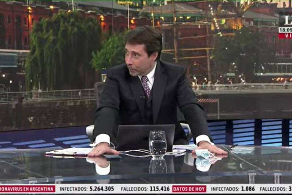 Eduardo Feinmann desarrolló una teoría sobre lo que ocurrirá entre el presidente Alberto Fernández y la vicepresidenta Cristina Kirchner en caso en que el Frente de Todos sea derrotado en las elecciones de noviembre