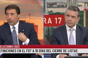 Eduardo Feinmann, en el pase con Pablo Rossi, se refirió al cambio en el nombre de la coalición oficialista, que del Frente de Todos pasó a llamarse Unión por la Patria