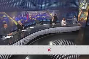 Eduardo Feinmann estuvo a punto de abandonar el estudio de LN+ al indignarse con una noticia relacionada al fútbol que trajo "el Rifle" Varela