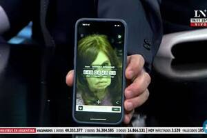 Eduardo Feinmann exhibió un curioso contador que tiene en su teléfono