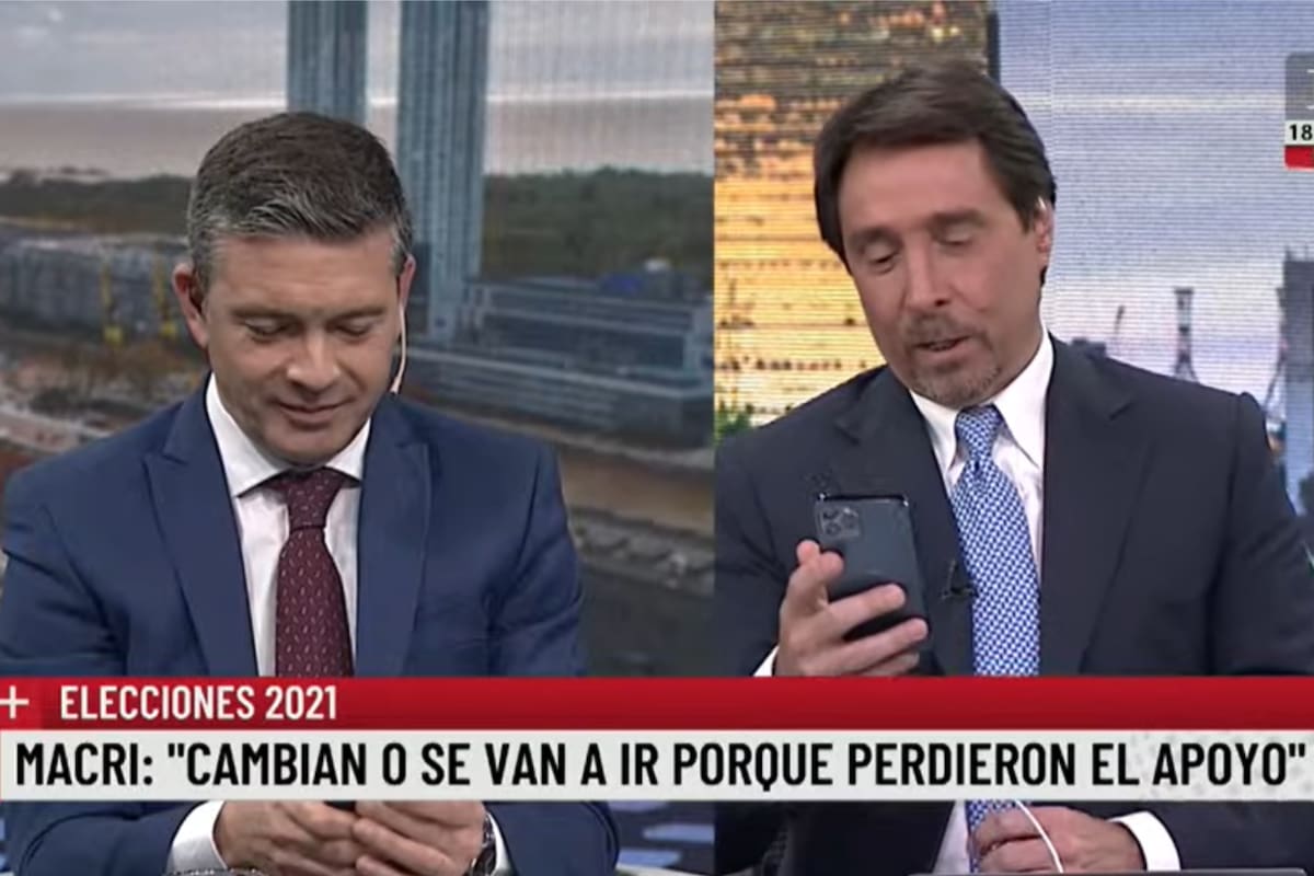 Eduardo Feinmann le mandó un mensaje en vivo a Santiago Cafiero