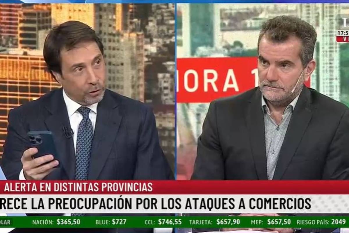 Eduardo Feinmann le preguntó a la inteligencia artificial cómo definía la palabra "saqueo"