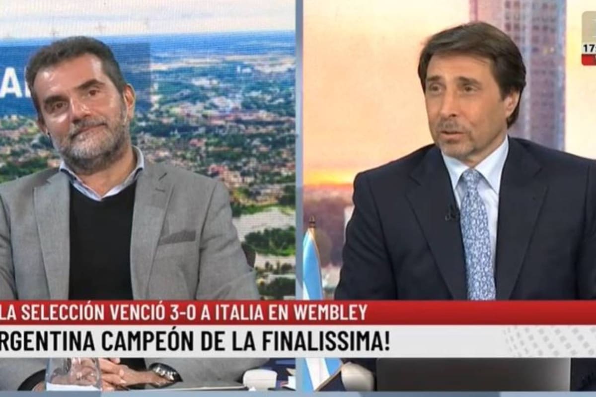 Eduardo Feinmann minimizó la obtención de la copa Finalissima por parte de la selección argentina