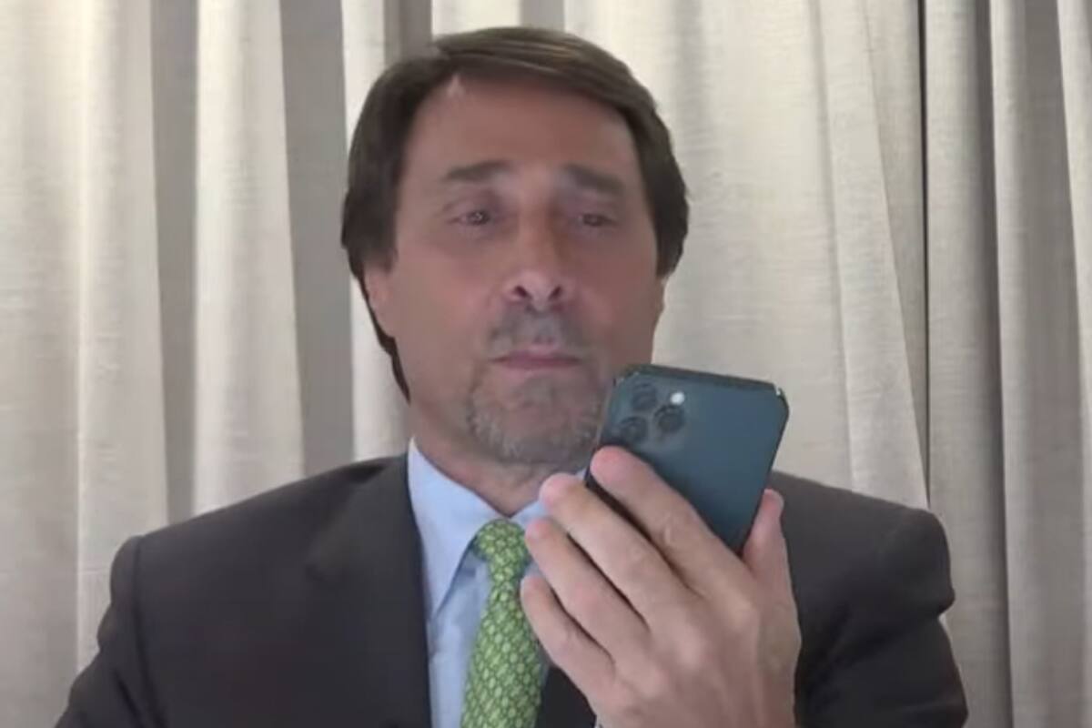 Eduardo Feinmann mostró al aire de LN+ el resultado negativo de su PCR