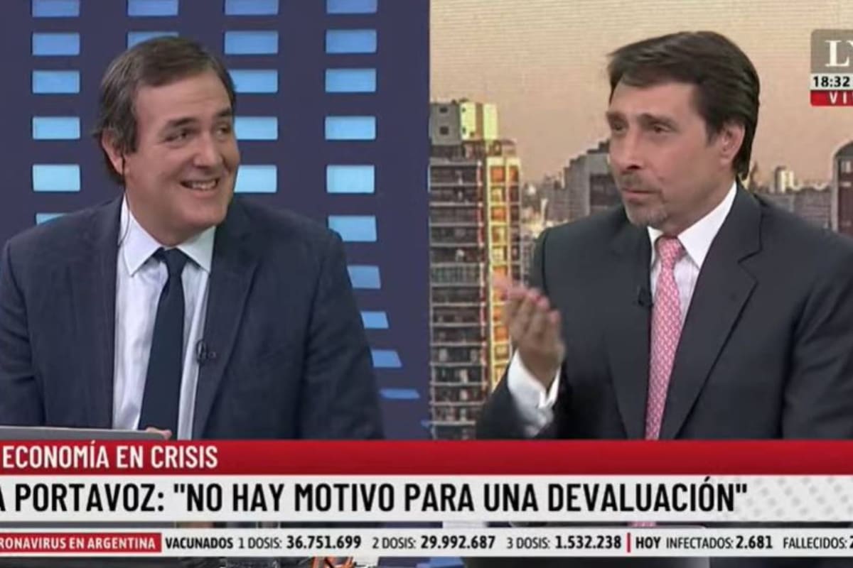 Eduardo Feinmann planteó una pregunta sobre economía a Willy Laborda, que la tomó con humor