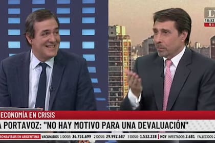 Eduardo Feinmann planteó una pregunta sobre economía a Willy Laborda, que la tomó con humor