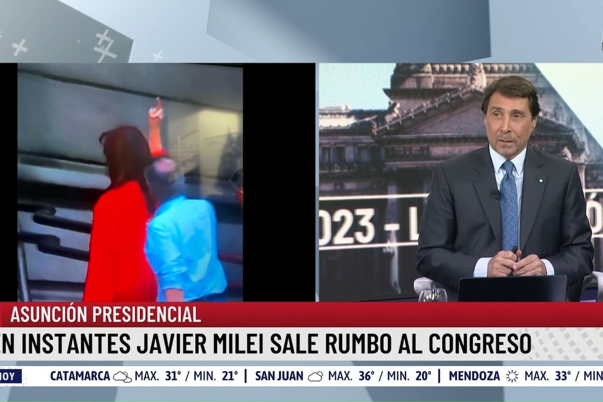 Eduardo Feinmann reaccionó ante el gesto de Cristina en el Congreso