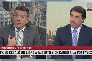 Eduardo Feinmann se refirió a la chicana que le hizo la vicepresidenta Cristina Kirchner a la vocera presidencial, Gabriela Cerruti