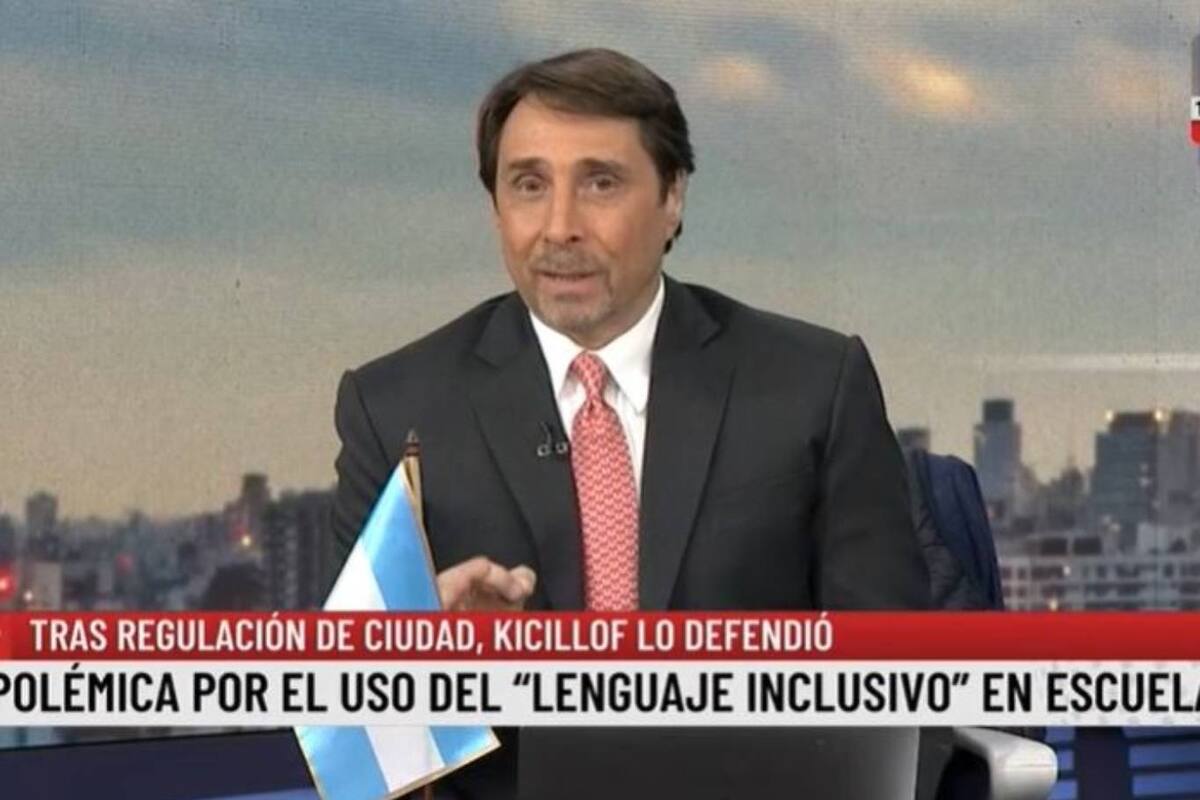 Eduardo Feinmann se refirió a la funcionaria que fue abucheada en Berisso mientras daba un discurso en un acto escolar usando el lenguaje inclusivo