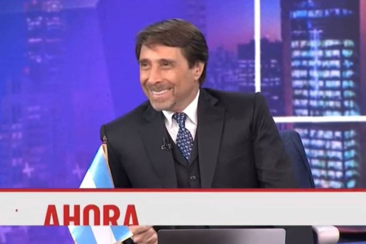Eduardo Feinmann se tomó con humor que su colega Guadalupe Vázquez se confundiera su nombre con el del presidente Alberto Fernández