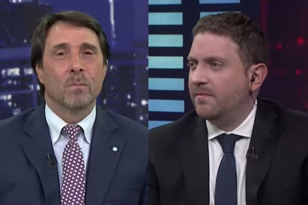 Eduardo Feinmann y Jonatan Viale se quedaron en silencio al escuchar el discurso de Alberto Fernández en el Coloquio IDEA