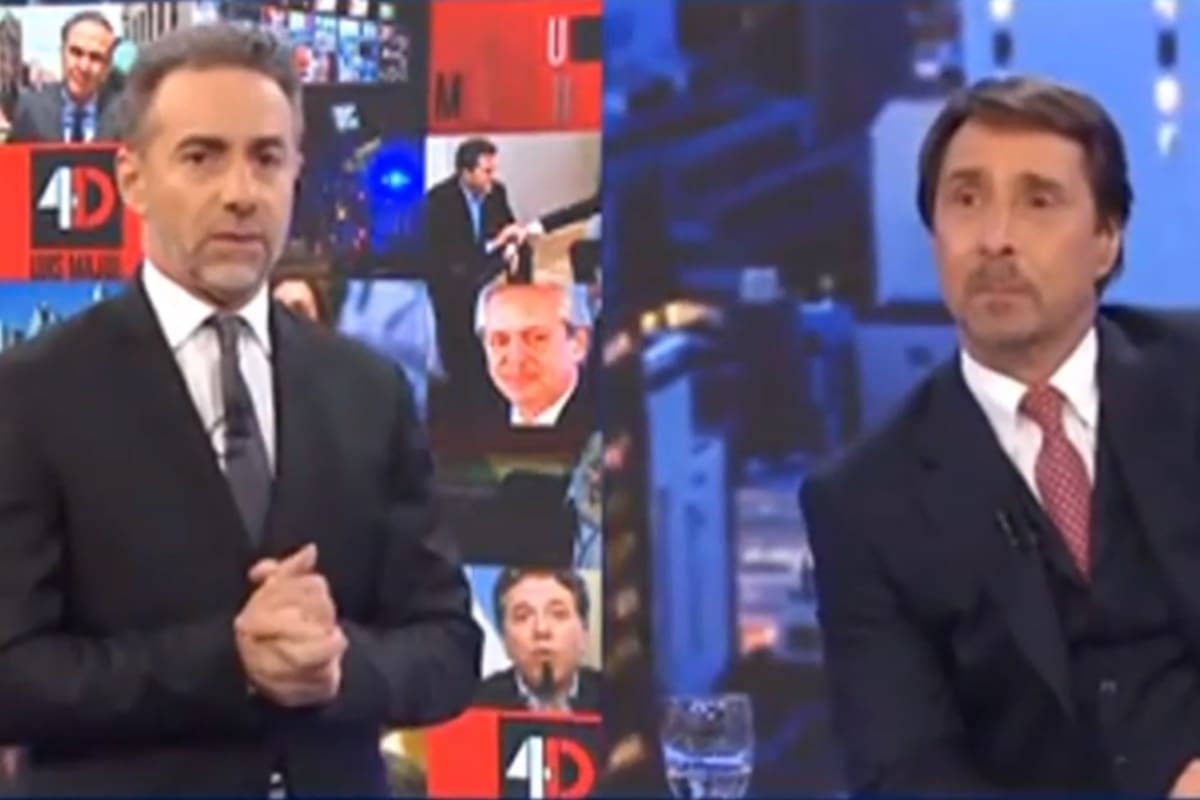 Eduardo Feinmann y Luis Majul aprovecharon su cruce en TV para ahondar en las diferencias ideológicas que los separaban de Marcelo Zlotogwiazda