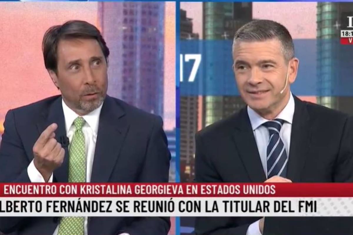 Eduardo Feinmann y Pablo Rossi hablaron sobre la reunión entre Alberto Fernández y la titular del FMI, Kristalina Georgieva