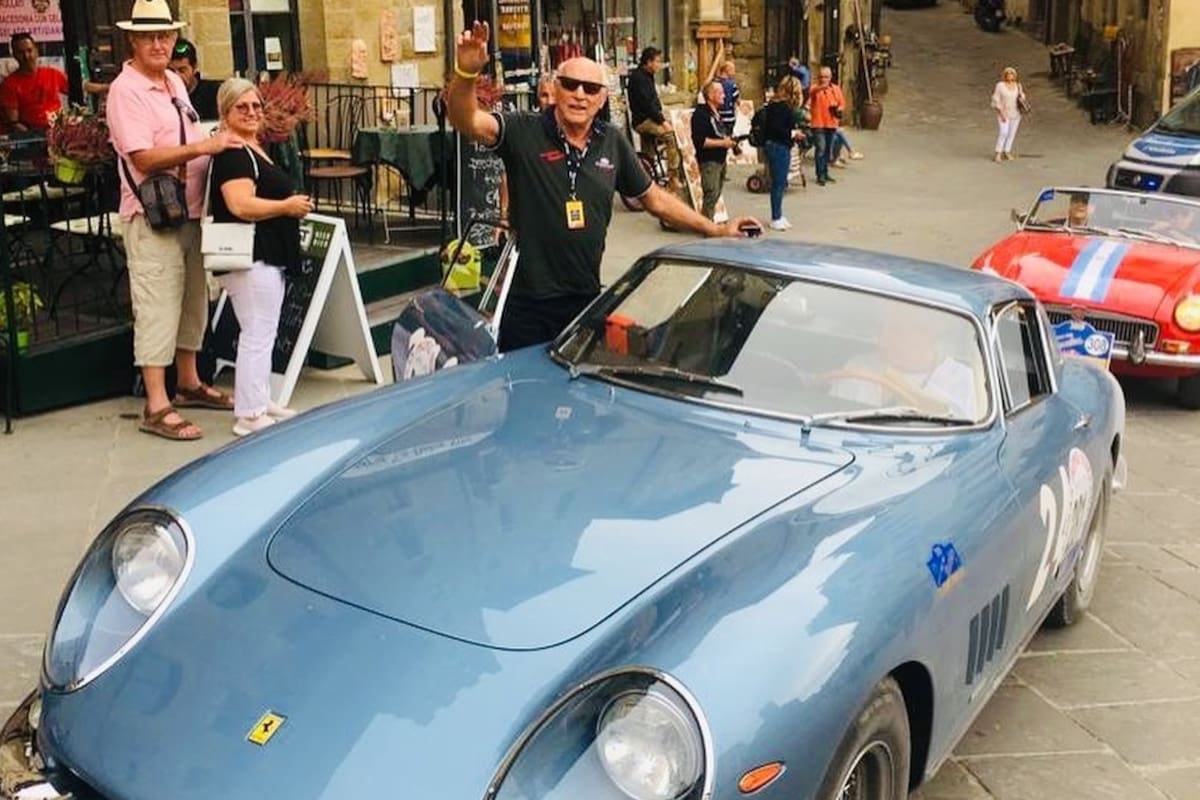 Eduardo Kovalivker con su Ferrari 275 GTB año 1965 (V12-300HP) en la 29ª edición del Gran Premio Nuvolari 2019. Una prestigiosa competencia de regularidad para autos históricos, organizada en honor al legendario Tazio Nuvolari.