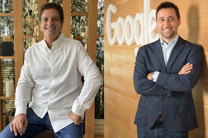Eduardo López y Rodrigo Ponce, ejecutivos de Google Cloud