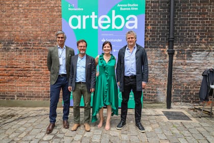 Eduardo Mallea, Enrique Avogadro, Larisa Andreani y Felipe Miguel