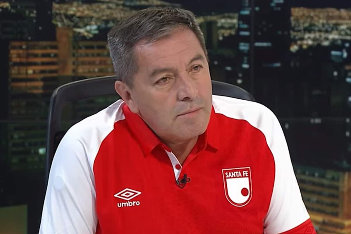 Eduardo Méndez, presidente de Independiente Santa Fe, protestó por el cambio de sede del partido entre su equipo y River, por la Copa Libertadores.