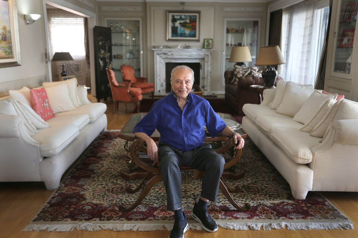 Eduardo Menem; exsenador, hermano del expresidente Carlos y padre del Martín actual Pte. de la Cámara de diputados.