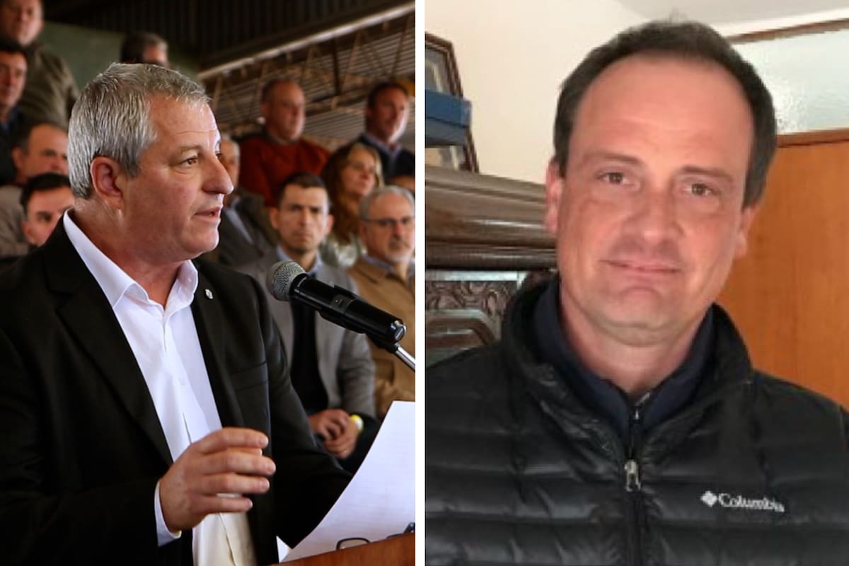 Eduardo Riera, presidente de la Sociedad Rural de Jesús María, y Javier Rotondo, delegado de Cartez en CRA y vicepresidente segundo de esta entidad