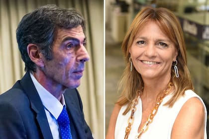 Eduardo Rodríguez Chirillo y María Tettamanti