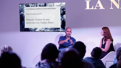 Eduardo Sacheri, en la Feria del Libro