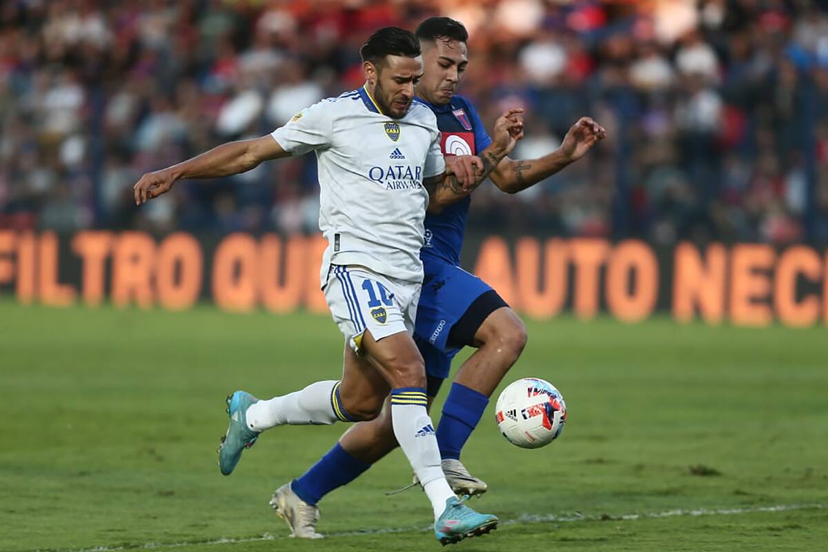 Eduardo Salvio será titular este domingo en la final que jugará Boca ante Tigre, por la Copa de la Liga 2022