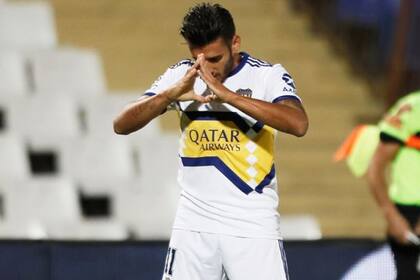 Eduardo Salvio, uno de los puntales de esta versión de Boca campeón