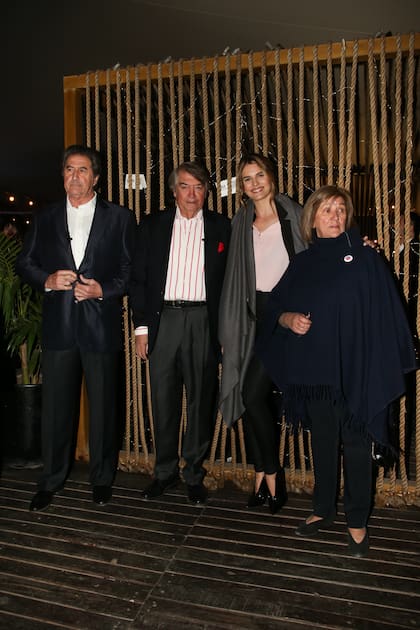 Eduardo "Taio" Novillo Astrada, Edgardo Palmero, Yésica Toscanini y Silvia Uranga