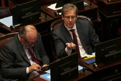 Eduardo Vischi, jefe de bloque de la UCR en el Senado, anticipa que apoya el aumento de emergencia a los jubilados