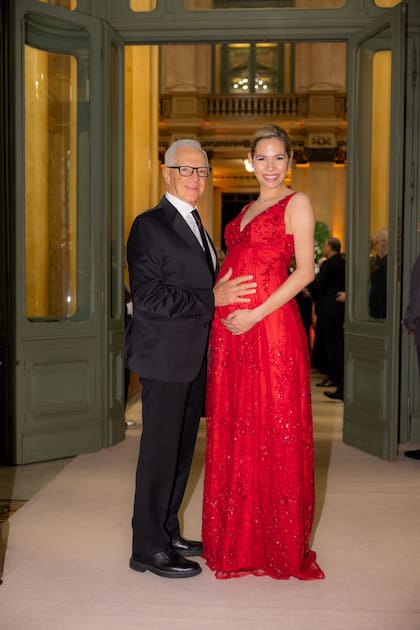 Eduardo y Elina Costantini dijeron presente.