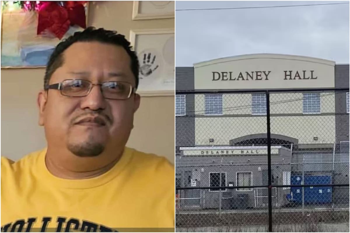 Edwin Jovanny López Cornejo, un inmigrante salvadoreño, murió bajo custodia del ICE luego de semanas en el centro de detención Delaney Hall