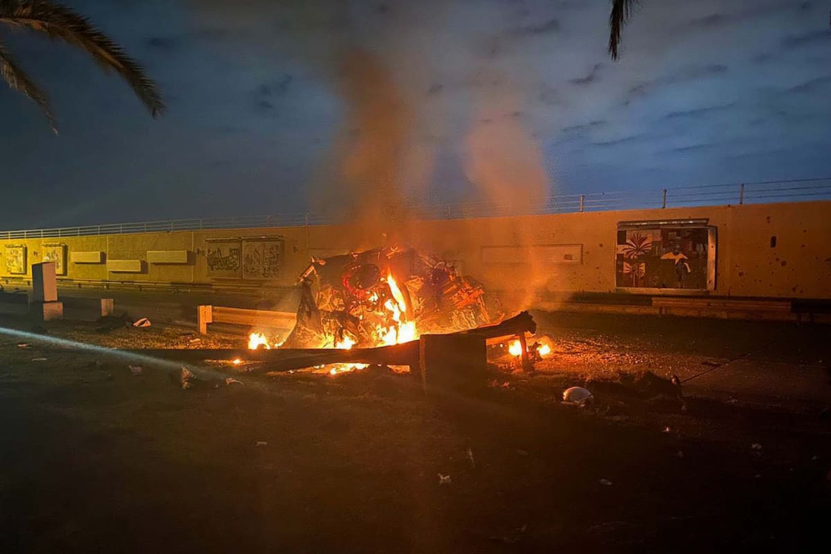 EE.UU. reconoció que mató en un atentado en Irak al general iraní Qassem Soleimani uno de los hombres más importantes de Medio Oriente