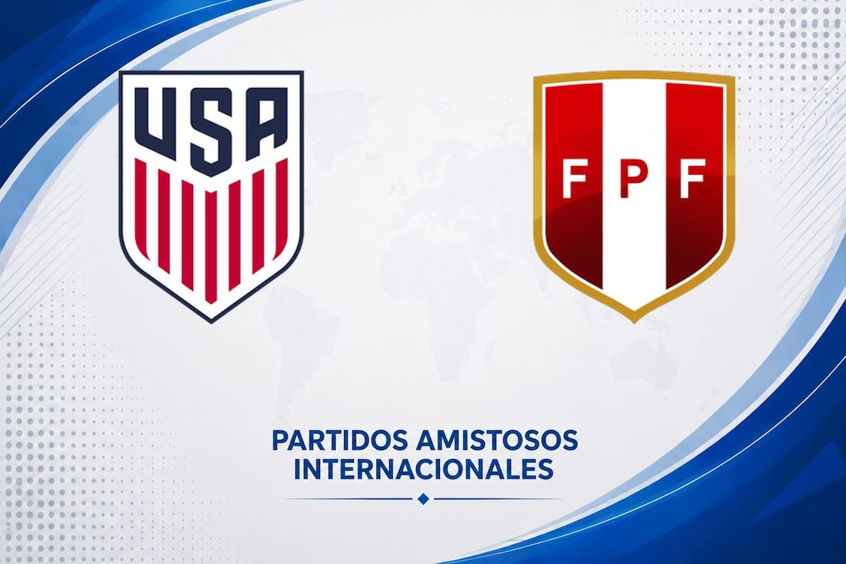 EEUU vs. Perú por el amistoso internacional 2026: día, hora y cómo seguir online