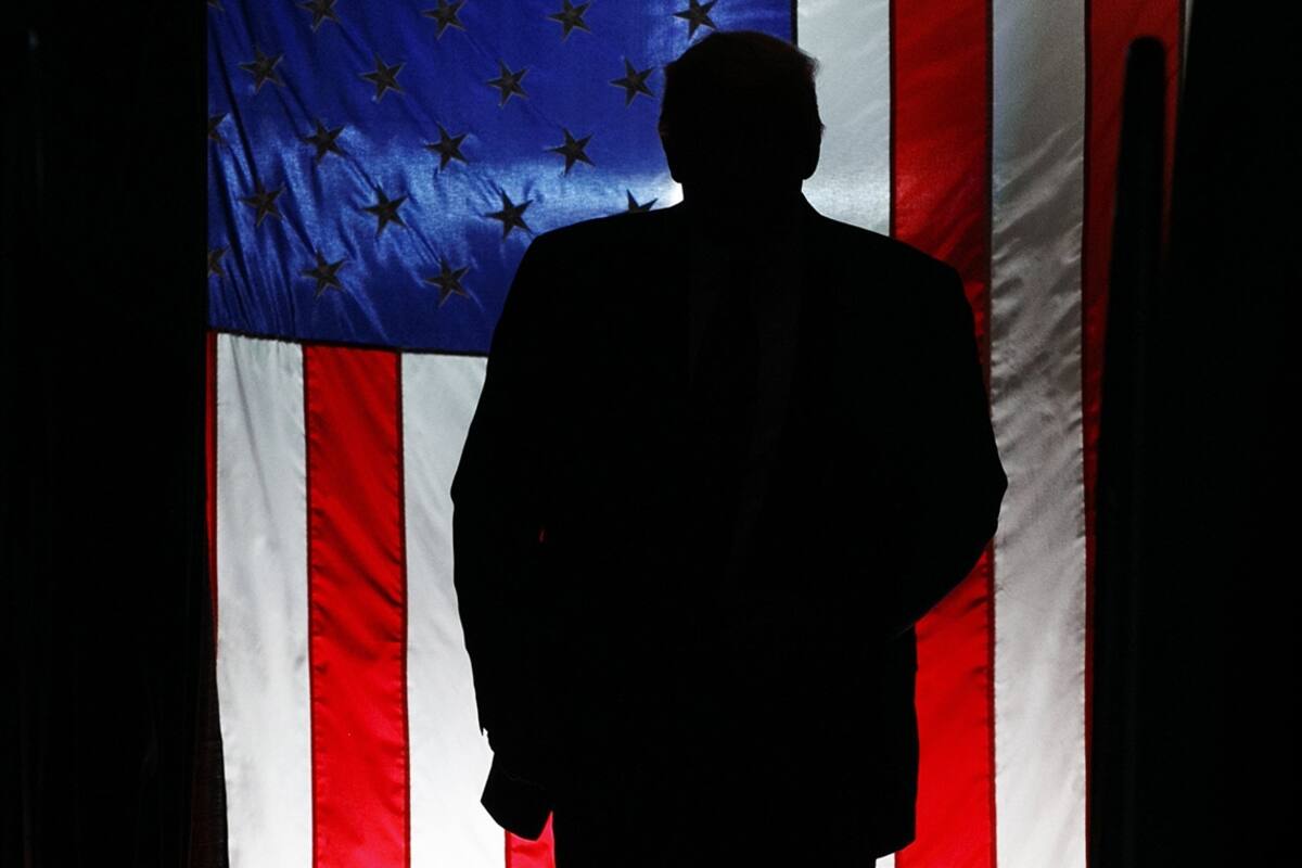 Efecto Trump El presidente Donald Trump llega a North Charleston, Carolina del Sur, para un acto de campaña, en febrero La democracia de EE.UU., dañada por el populismo