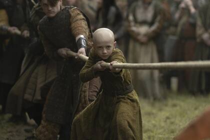 Egg es el escudero de Dunk, ep protagonista de la serie