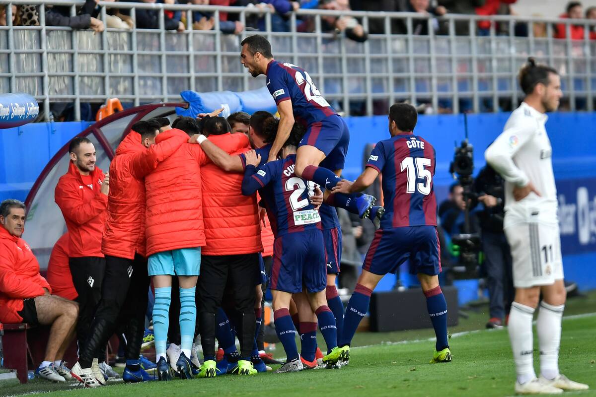 Eibar celebró: le ganó por primera vez a Real Madrid
