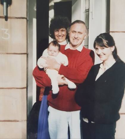 Eileen con 32 años en la casa de sus padres