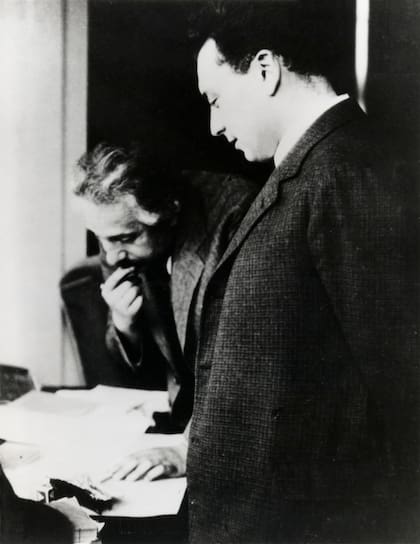 Einstein y Pauli se admiraban mutuamente. (Foto de la década de 1930)