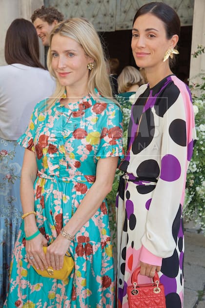 Ekaterina Malysheva llevó un vestido de La Doublej y Alessandra de Osma, un diseño óptico de Pertegaz. La socialité rusa y la heredera peruana asistieron junto a sus respectivos maridos, los príncipes Ernst August y Christian de Hannover.