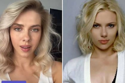 Ekaterina Shumskaia sorprendió a las redes por su gran parecido a la actriz Scarlett Johansson