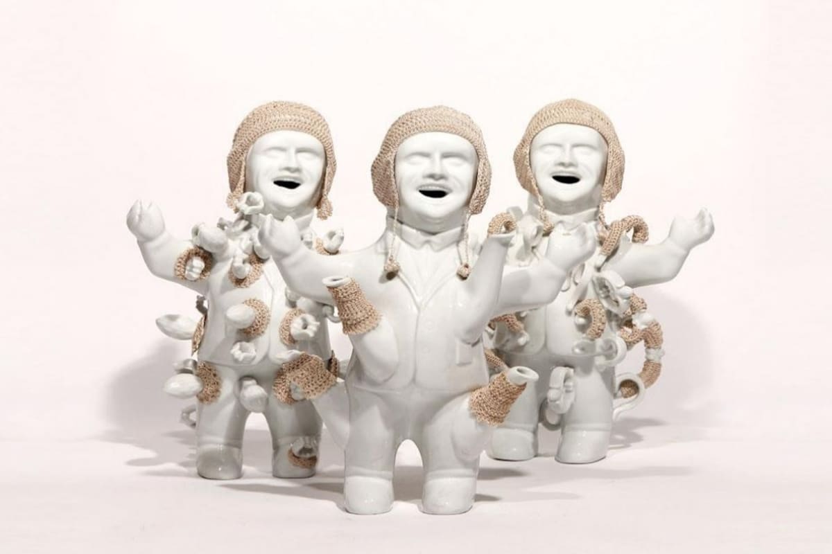 Ekeko 6, una de las obra de Chiachio & Giannone que integran la muestra en Colección Amalita