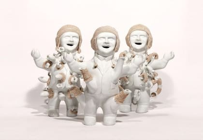 "Ekeko 6", una de las obras de Chiachio & Giannone que integraron su muestra en Colección Amalita
