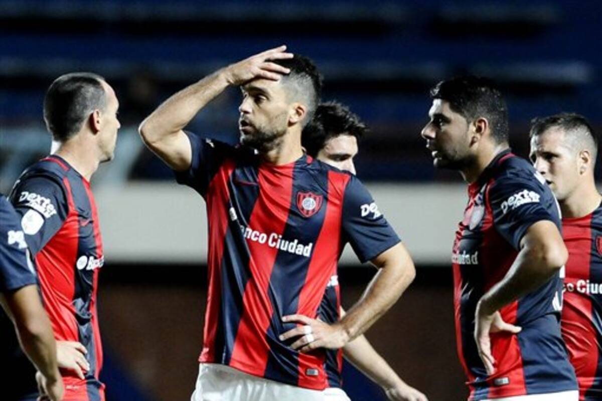 El 1-1 fue una decepción para Matos, Caruzzo, Ortigoza y todo el plantel azulgrana