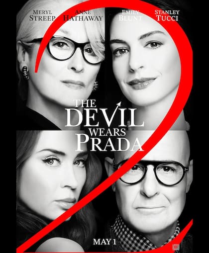 El 1 de mayo se estrenará en los cines El diablo viste a la moda 2