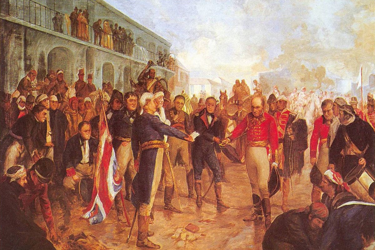 Tertulia, por Pellegrini (durante la estadía de los invasores, muchos locales organizaban estas fiestas a las que invitaban a muchos oficiales ingleses)