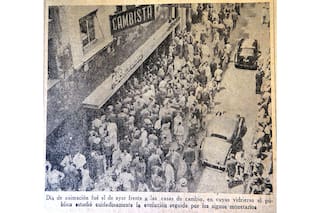 Crisis de 1959: cuando la cotización del dólar llegó por primera vez a la tapa de los diarios