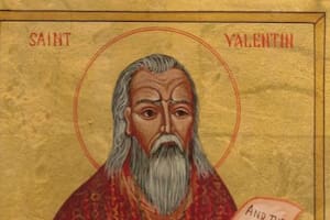 El 14 de febrero de cada año se celebra el Día de San Valentín, que también es conocido como el "Día de los enamorados"