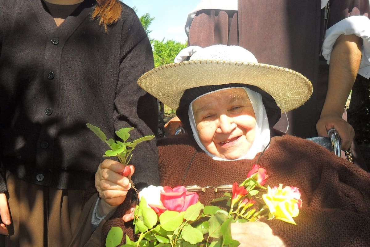 El 15 pasado, Teresa Margarita del Sagrado Corazón de Jesús cumplió 77 años como religiosa