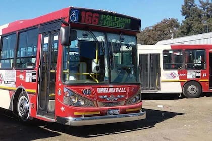 El 166 es uno de los colectivos que no presta servicio este viernes 6 de febrero