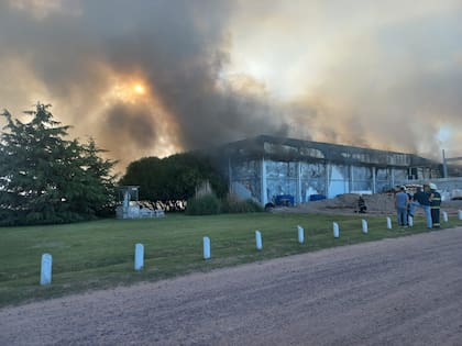 El 17 de noviembre pasado por la tarde, una chispa de un soldador fue la causa de un terrible incendio en la fábrica láctea Aurora